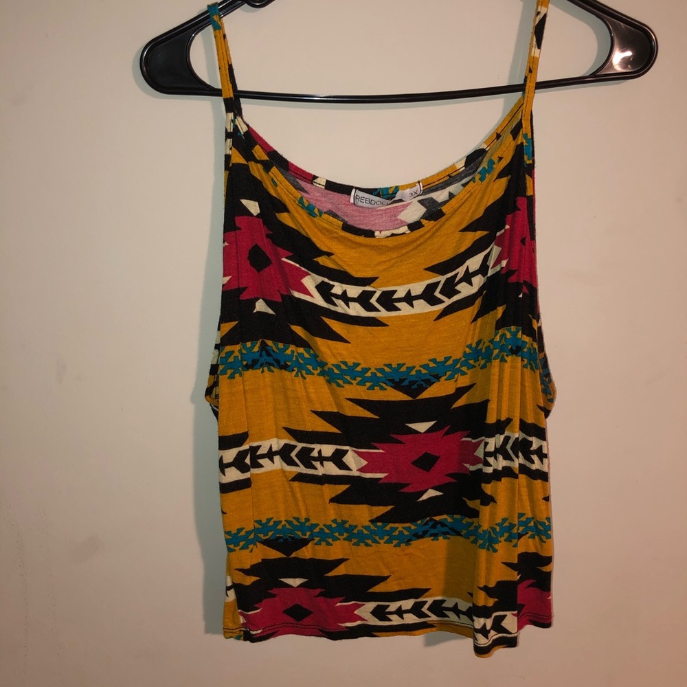 Patterned crop top